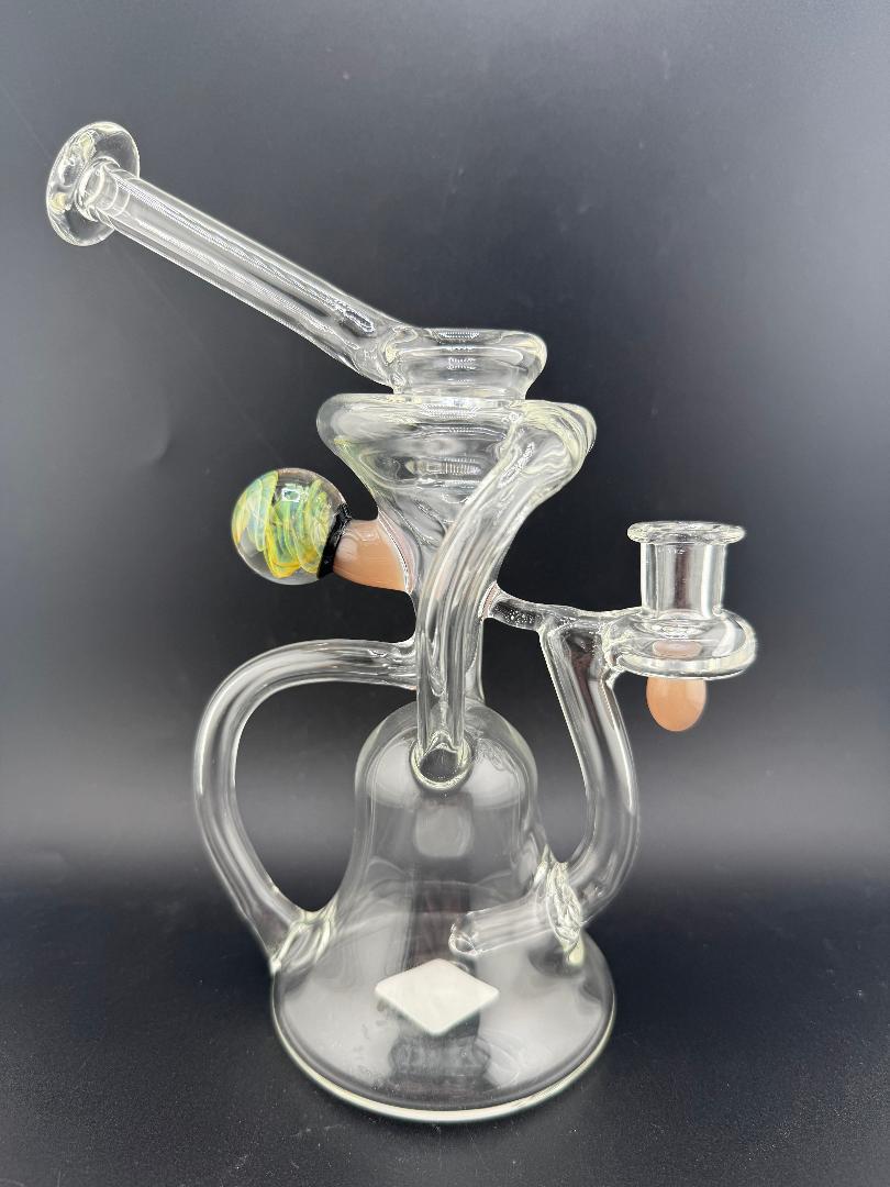 Pugsley Glass Clear Recycler 10mm 90°