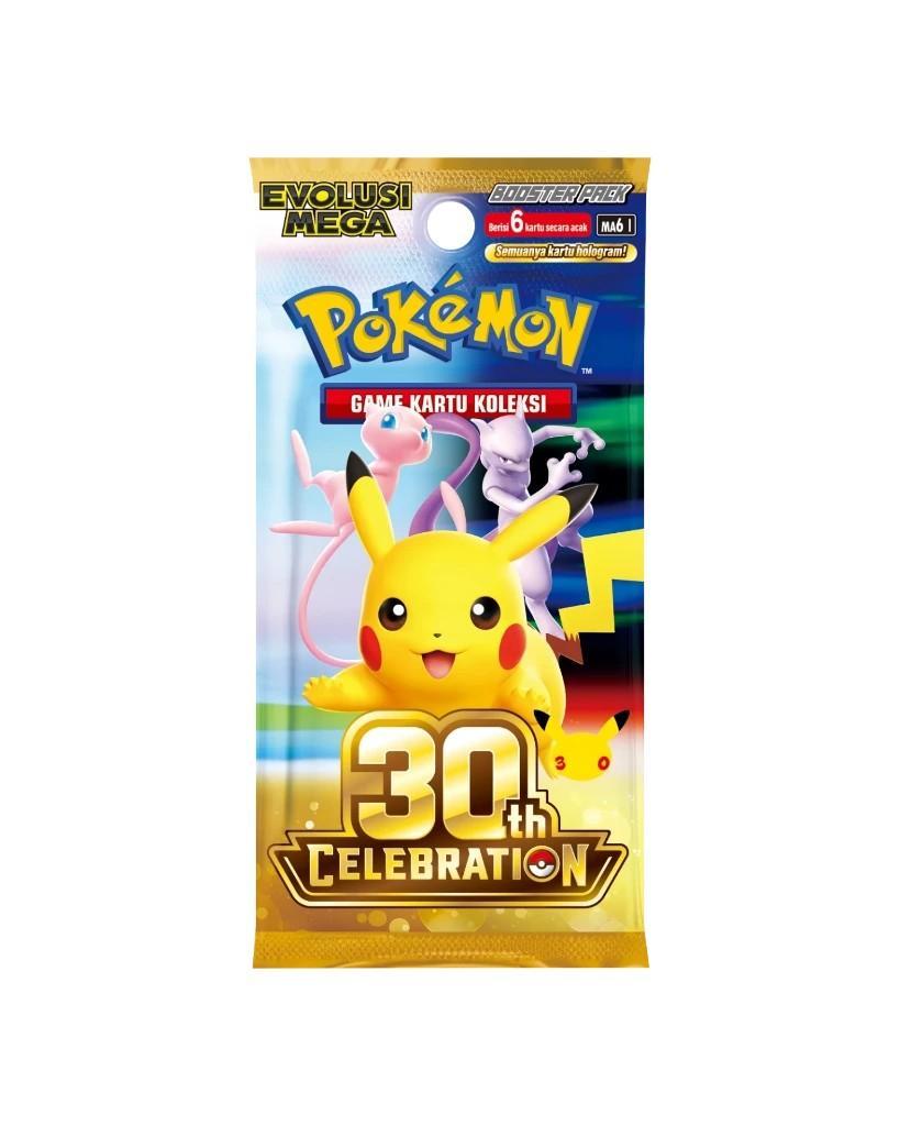 Pokémon TCG: MEGA – 30th Celebration Booster Box & Packs (Indonesian)