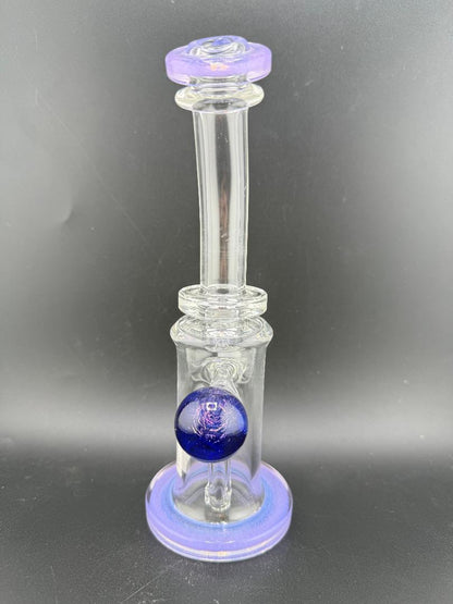 Crondo Glass Banger Hanger w/ Colored  Lip Wrap 14mm 90°