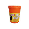 Jumbo Butt Bucket Ash Tray in bright orange, designed for smokers to keep spaces clean and tidy.