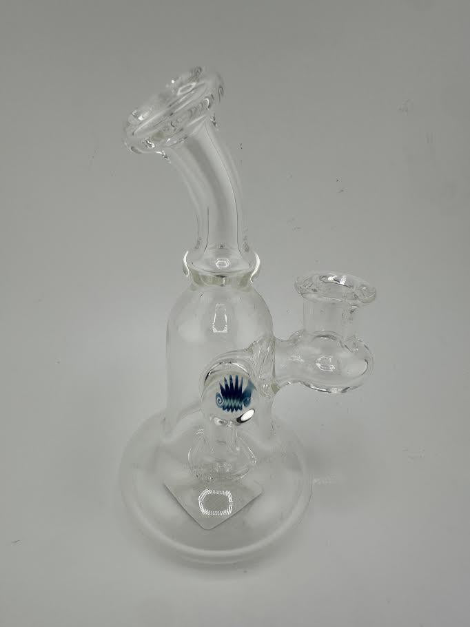 Mcdoogle Glass Rig - Clear Banger Hanger w/ Millie 10mm 90°