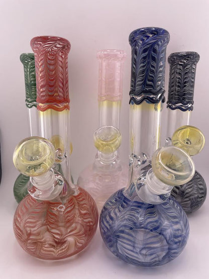 MJHoG 9" Flower Beaker - Wrap & Rake