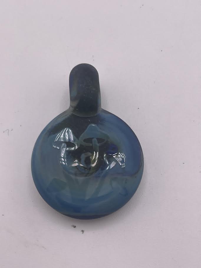 Danny W Glass Pendant - Sandblasted