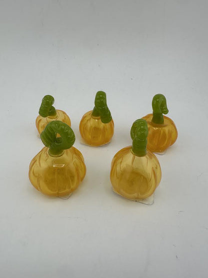Domer Glass Pendant - Pumpkin
