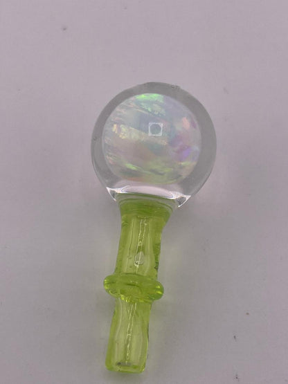 Paulson Pieces Puffco Peak Accessory - 3DXL Joystick Green w/ 10mm opal
