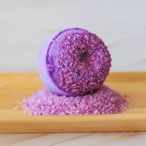 Whipped Up Wonderful Lavender Geode Bath Bomb