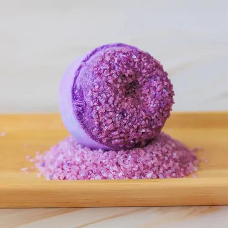 Whipped Up Wonderful Lavender Geode Bath Bomb