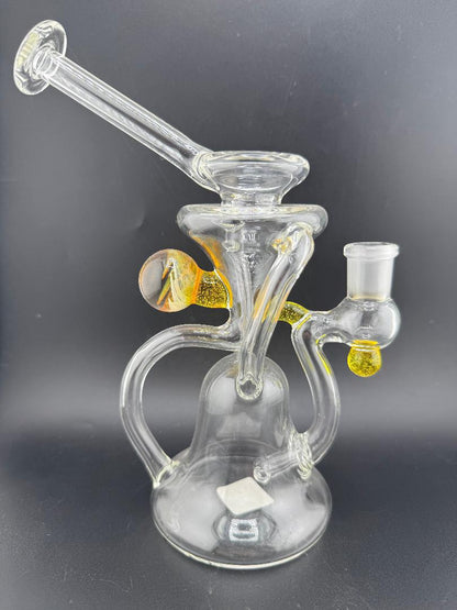 Pugsley Glass Clear Recycler 14mm 90°