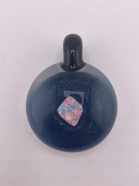Danny W Glass Pendant - Opal Encased