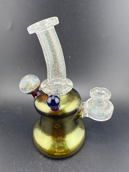 Filla John Glass CFL Banger Hanger w/ Dichro Neck & Joint 10mm 90°
