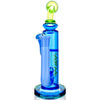 AFM Glass 10" Bilbao Colored Glass Recycler Dab Rig TX104 14mm 90°