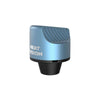 Yocan Black Heat Vision IR Thermometer Carb Cap in blue, designed for precise wax concentrate consumption.