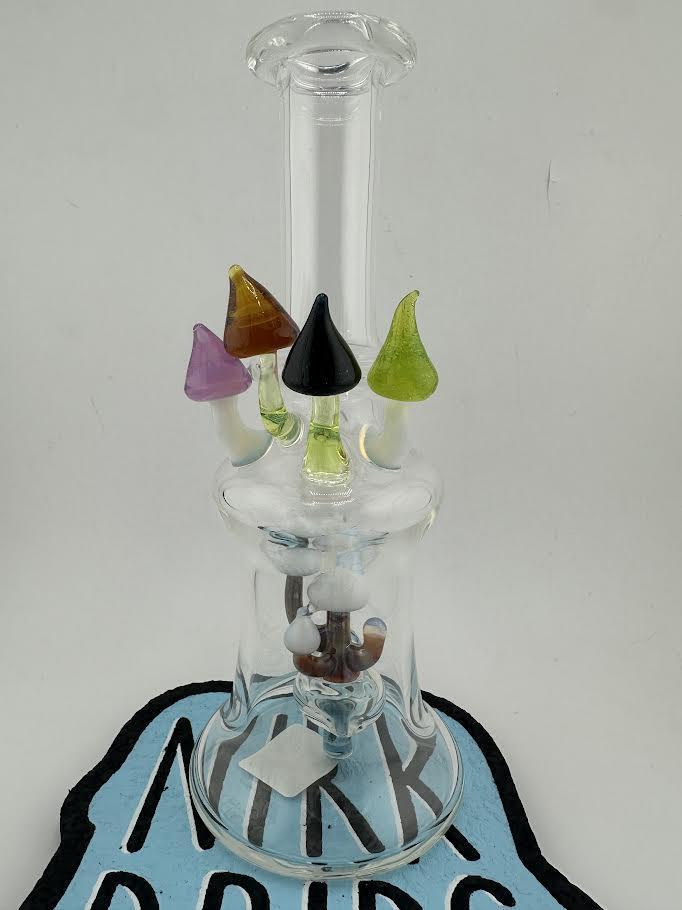 Brando Glass Banger Hanger - Mushroom Cluster 14mm 90
