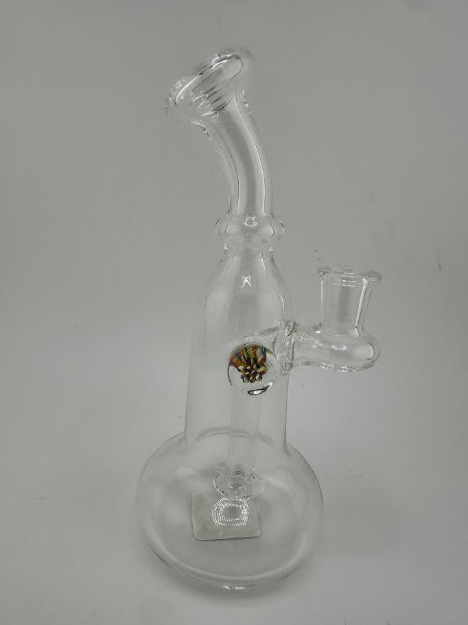 Mcdoogle Glass Rig - Clear Banger Hanger w/ Millie 10mm 90°
