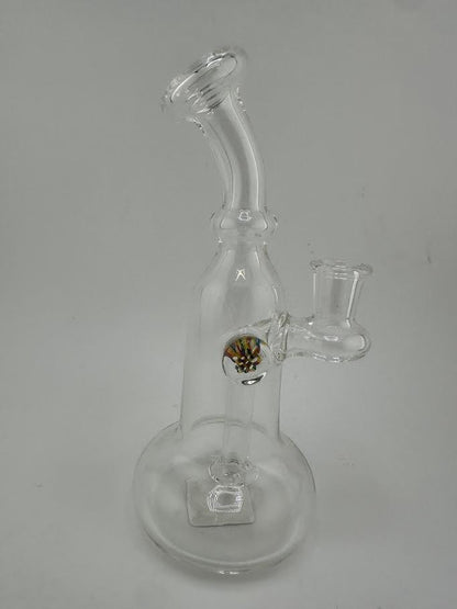 Mcdoogle Glass Rig - Clear Banger Hanger w/ Millie 10mm 90°
