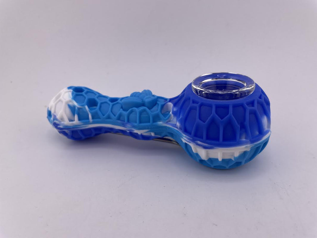 Import Honey Comb BeeHive Silicone Hand Pipe