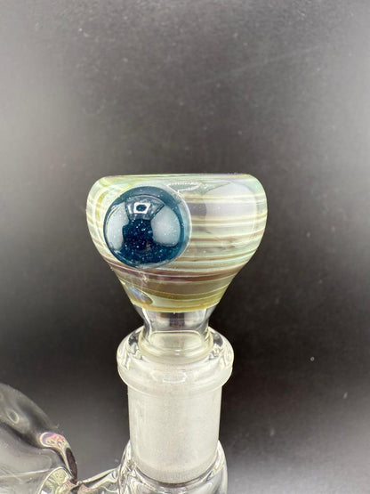 Highgrade Glass Single Color Green 14mm Bowl piece