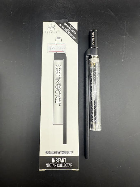 Stache Nectar Collector - Connectar w/ Matching Ooze 510 battery with packaging and device.
