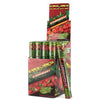 Cyclones Hemp Cones with Strawberry flavor in a colorful display box, showcasing premium, natural smoking experience.