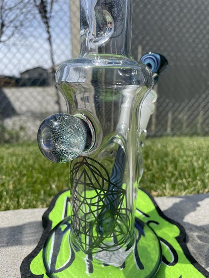 Highgrade Glass Worked Straight Tube 45