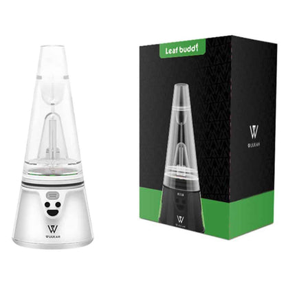 Leaf Buddi Wuukah electronic vaporizer with packaging, designed for a high-performance vaping experience.