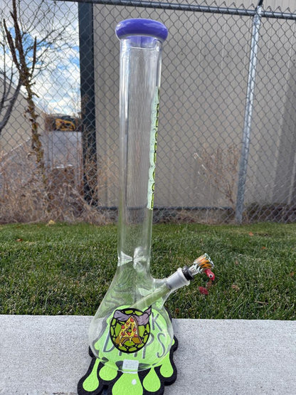 Antidote Glass 18" Beaker 14mm 45° - Turtle