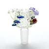 Empire Glassworks 14mm slide featuring colorful underwater creatures for a playful smoking experience.