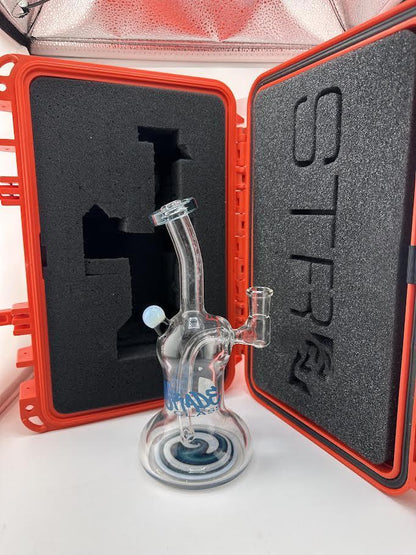 HighGrade Glass Banger Hanger Rig -  Reversal Bottom With Case