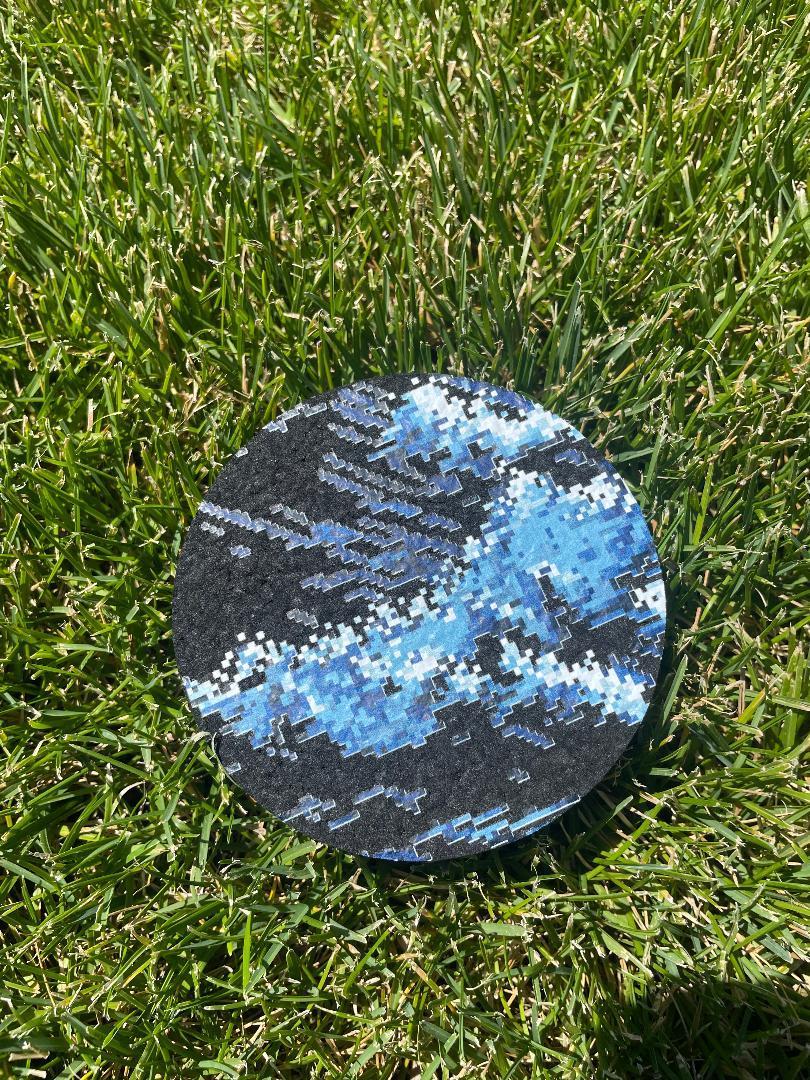 MoodMats Protective Mat – Bit Wave