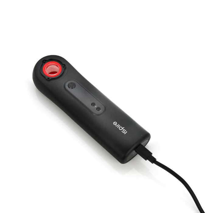 iSpire The Wand Induction Heater for precise dabbing and vaporizing, portable design with charging feature.
