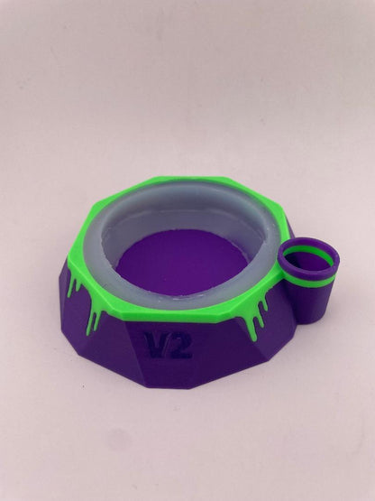 Kandy Custom 3-D Prints Focus V Carta 2 Accessory  - Base Stabilizer w/ Saber Hot Knife Holder