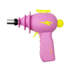 Lightyear Butane Torch in vibrant pink with yellow accents, perfect for adding fun to your torch collection.