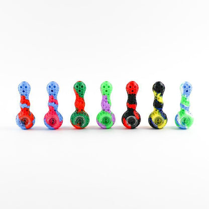 Import Honey Comb BeeHive Silicone Hand Pipe