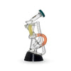 CaliBear Glass Puffco Peak / Puffco Peak Pro Glass Attachment  - Multi Color Recycler