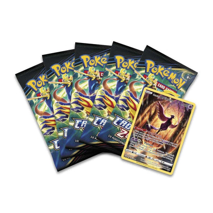 Pokémon TCG Crown Zenith Tin - Galarian Articuno | 5 Booster Packs | Full-Art Foil Promo