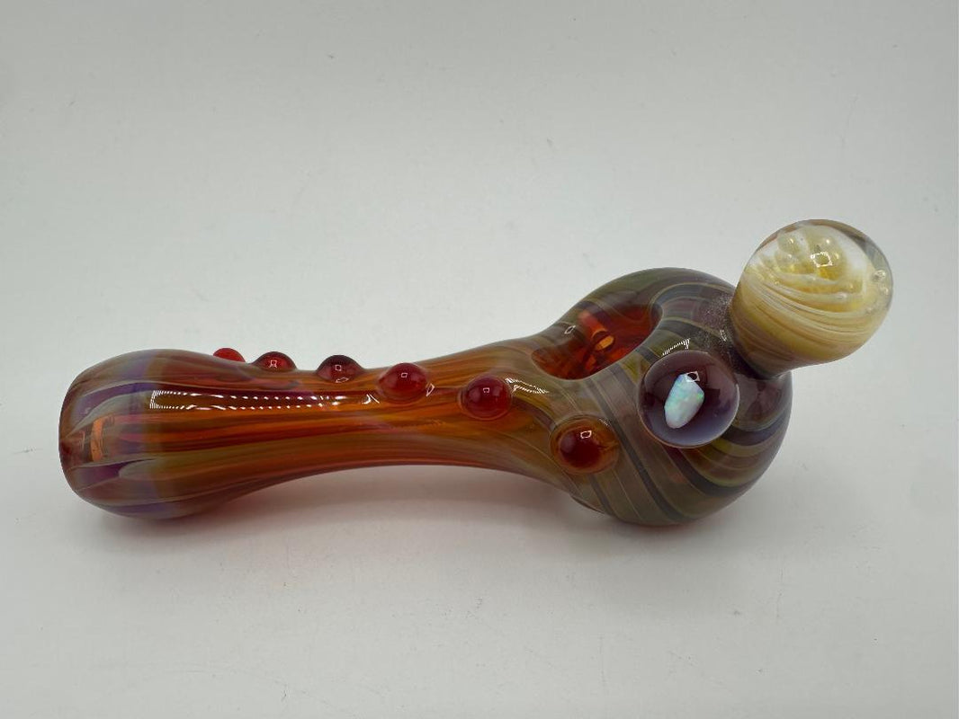 Danny W Glass Dry Pipe - Various Styles w/ Marble Attachments