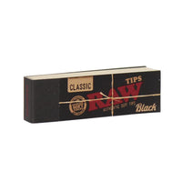 RAW Rolling Paper Black Classic Tips