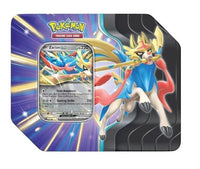 Pokémon TCG Slashing Legends Zacian ex Tin – 5 Booster Packs + Zacian ex Promo | Factory Sealed