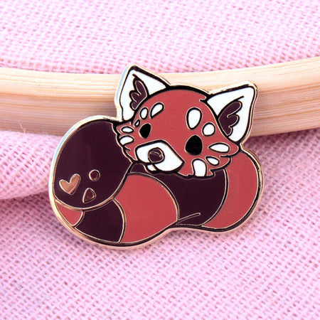 Evy Benita Enamel Pin - Red Panda