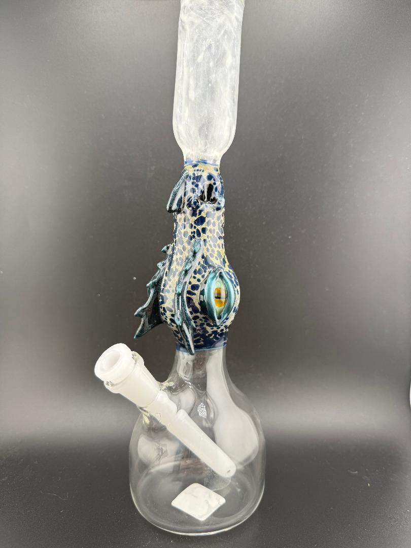 Phranq Glass Smoking Dragon Rig 10mm 45°