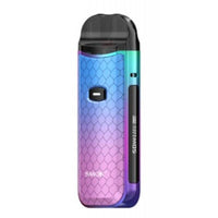 Smok Nord 50W Kit in vibrant rainbow color, featuring an internal 1800mAh battery and two versatile pods.
