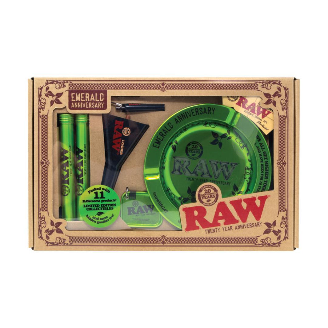 RAW Rolling Papers 20th Anniversary Emerald Set