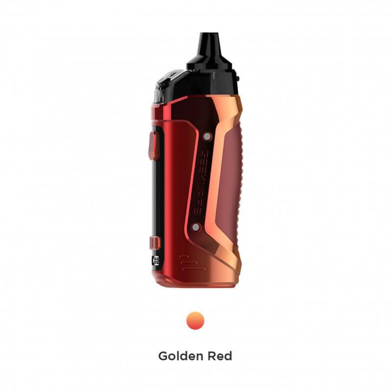 GeekVape B60 Kit in Golden Red color, featuring a sleek and modern design with a leakproof structure.