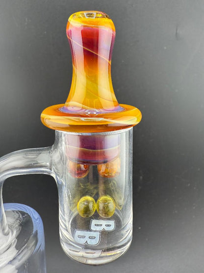 HighGrade Glass Full Color Striking Spinner Cap