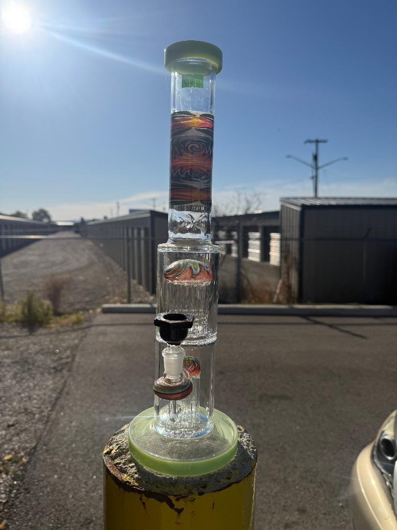Import Wigwag Tree Perc Straight 15" 14mm 90°