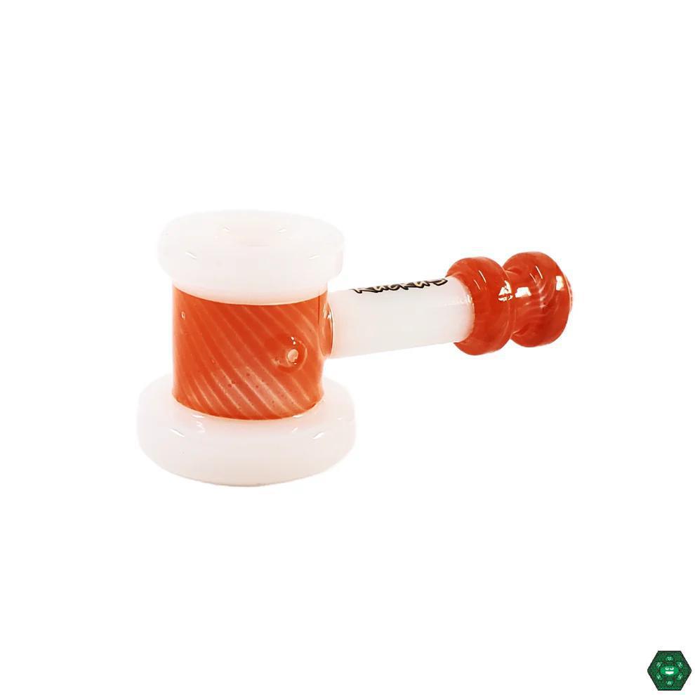 Ruckus Glass Worked Hammer Pipe