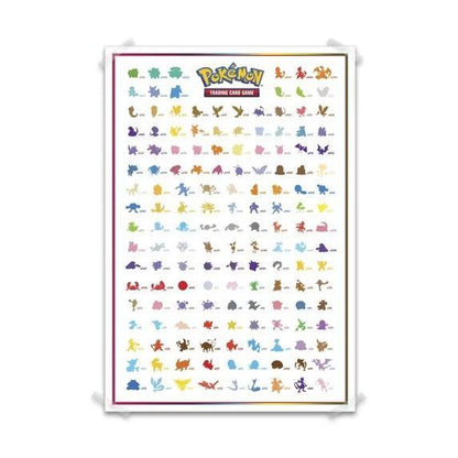 Pokémon TCG Scarlet & Violet 151 Poster Collection - Bulbasaur, Charmander & Squirtle | 3 Booster Packs