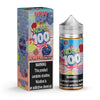 NOMS 100 Vape Juice bottle and packaging featuring rich flavors and 0.3% nicotine, perfect for a premium vaping experience.