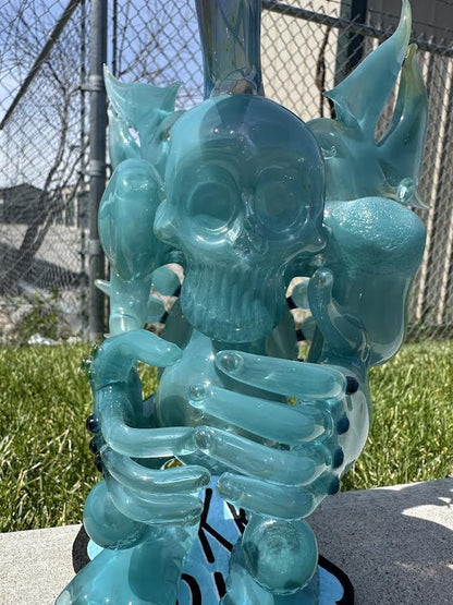 Brando Glass - Big Blue Skull Rig