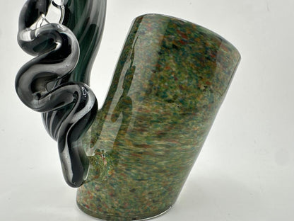 Paulson Pieces Puffco Proxy Glass Attachment - Green Swirl